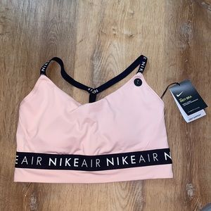 NWT Nike Air pink sports bra